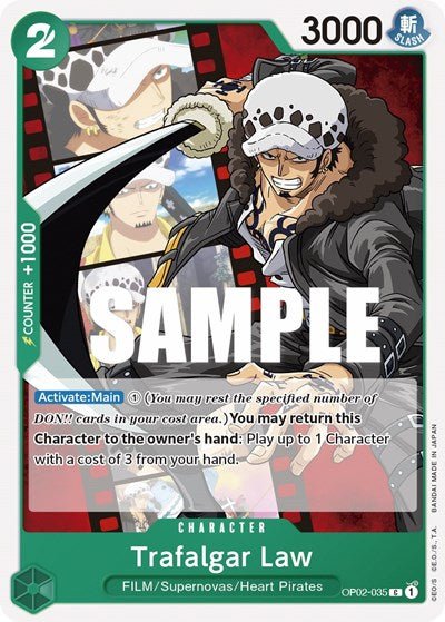 Trafalgar Law (Paramount War) Near Mint - Nick Nack's Full Frontal Attack