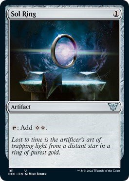 Sol Ring (Commander: Kamigawa: Neon Dynasty) Near Mint - Nick Nack's Full Frontal Attack