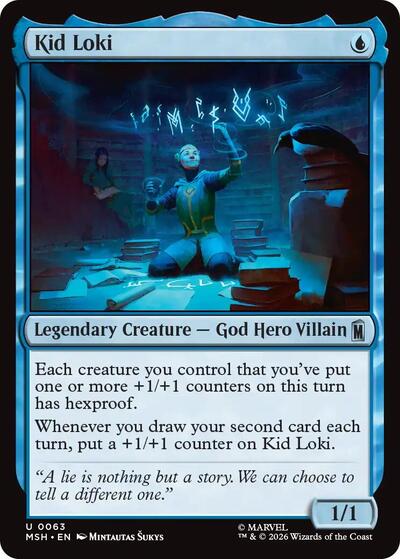 Kid Loki (Marvel Super Heroes) Near Mint Foil