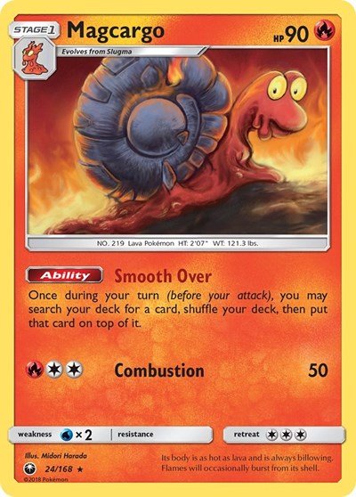 Magcargo (SM - Celestial Storm) Near Mint - Nick Nack's Full Frontal Attack