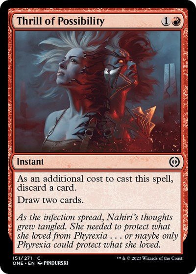Thrill of Possibility (Phyrexia: All Will Be One) Near Mint - Nick Nack's Full Frontal Attack