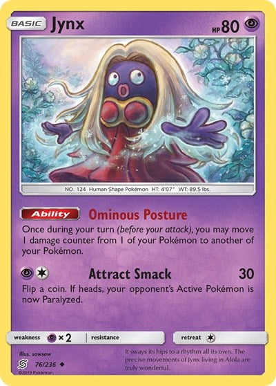 Jynx (SM - Unified Minds) Near Mint