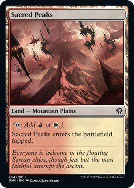 Sacred Peaks (Dominaria United) Near Mint