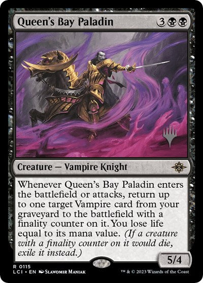 Queen's Bay Paladin (Promo Pack: The Lost Caverns of Ixalan) Near Mint Foil