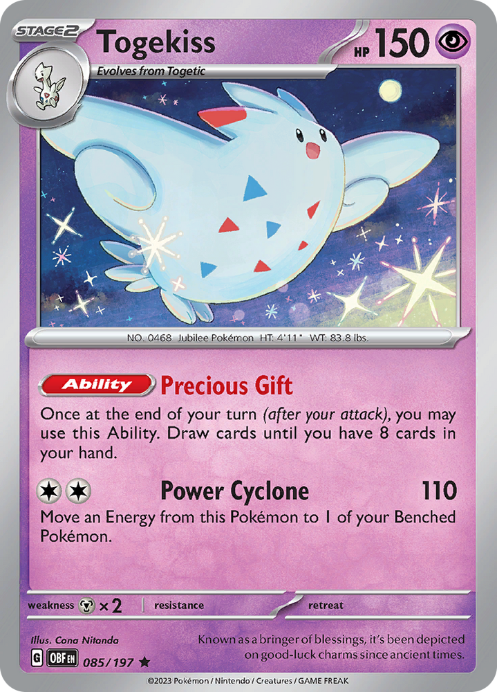 Togekiss (085/197) [Scarlet & Violet: Obsidian Flames]