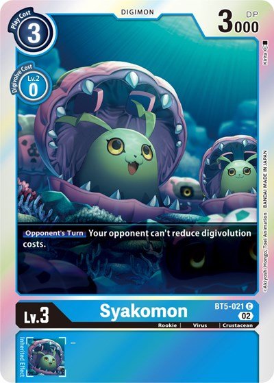 Syakomon (Resurgence Booster Reprint) (Resurgence Booster) Near Mint Foil - Nick Nack's Full Frontal Attack