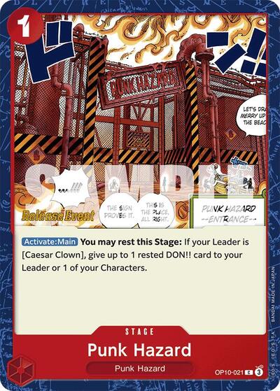 Punk Hazard (Royal Blood Release Event Cards) Near Mint