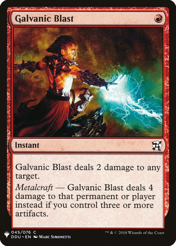 Explosion galvanique [Booster mystère] 