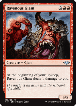 Ravenous Giant (Modern Horizons) Near Mint - Nick Nack's Full Frontal Attack