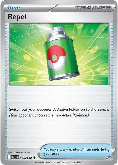 Repel (ME01: Mega Evolution) Near Mint Reverse Holofoil