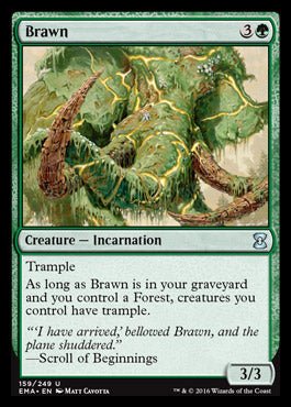 Brawn (Eternal Masters) Near Mint - Nick Nack's Full Frontal Attack