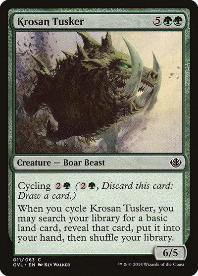 Krosan Tusker (Duel Decks: Anthology) Near Mint