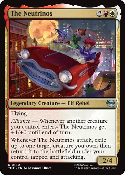 The Neutrinos (Teenage Mutant Ninja Turtles) Near Mint - Nick Nack's Full Frontal Attack