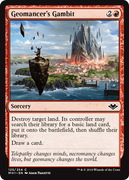 Geomancer's Gambit (Modern Horizons) Near Mint - Nick Nack's Full Frontal Attack