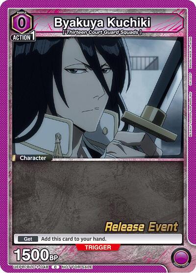 Byakuya Kuchiki (048) (BLEACH: Thousand-Year Blood War Release Event Cards) Near Mint