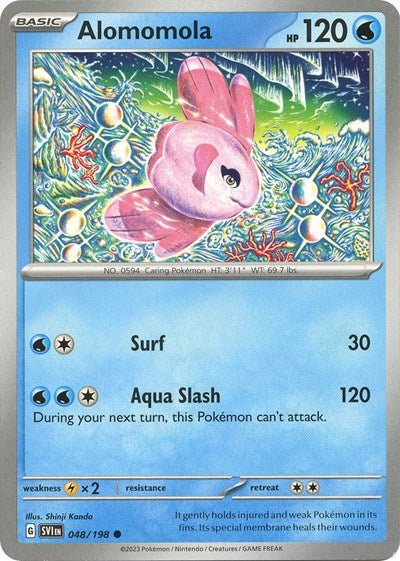 Alomomola (Scarlet and Violet: Base Set) Near Mint - Nick Nack's Full Frontal Attack