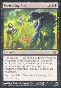 Shriveling Rot (Darksteel) Light Play - Nick Nack's Full Frontal Attack