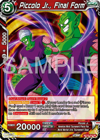 Piccolo Jr., Final Form (BT27-012) [History of Z]