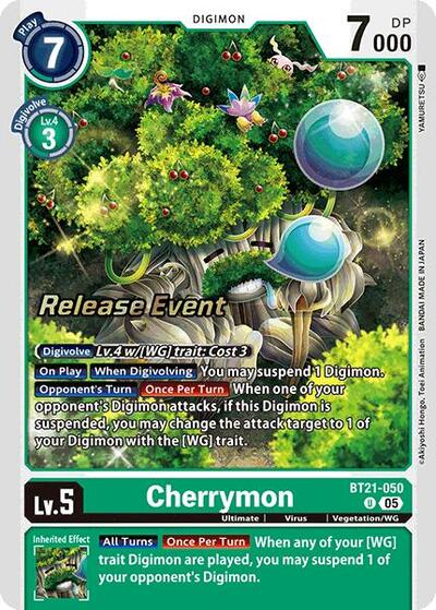 Cherrymon (World Convergence Release Event Cards) Near Mint