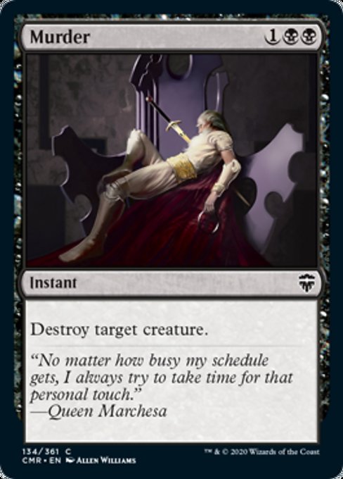 Murder (Commander Legends) Near Mint