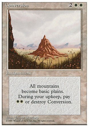 Conversion (4th Edition) Light Play - Nick Nack's Full Frontal Attack