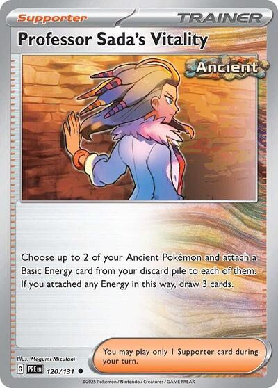 Professor Sada's Vitality (SV: Prismatic Evolutions) Near Mint