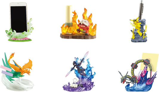 Re-Ment Pokémon DesQ Battle On Desk Blind Box - 1 Random Figure - Nick Nack's Full Frontal Attack