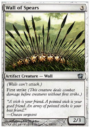 Wall of Spears (8th Edition) Near Mint - Nick Nack's Full Frontal Attack