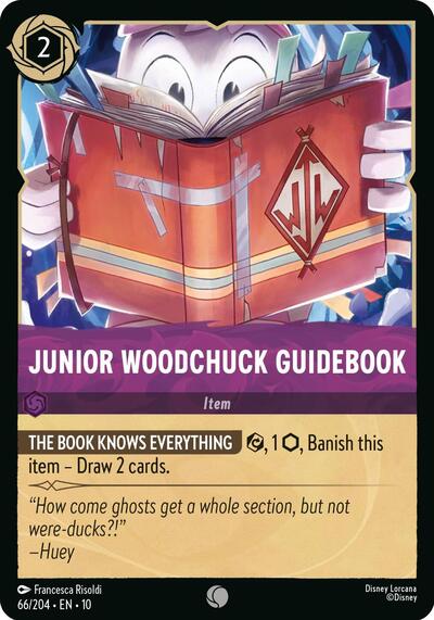 Junior Woodchuck Guidebook (Whispers in the Well) Near Mint - Nick Nack's Full Frontal Attack