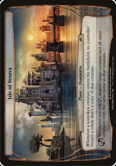 Isle of Vesuva (Planechase Anthology) (Oversize Cards) Near Mint