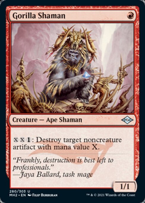 Gorilla Shaman (Modern Horizons 2) Near Mint - Nick Nack's Full Frontal Attack