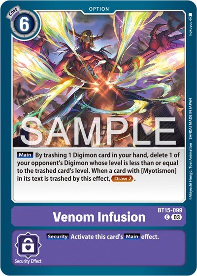 Venom Infusion (Exceed Apocalypse) Near Mint - Nick Nack's Full Frontal Attack
