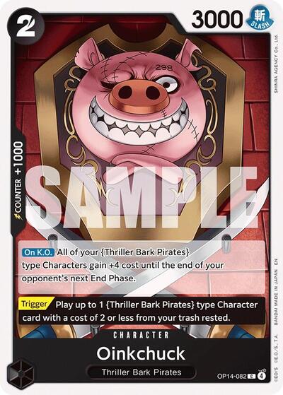 Oinkchuck (The Azure Sea's Seven) Near Mint - Nick Nack's Full Frontal Attack