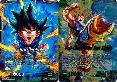 Son Goku // Power Son Goku pleine grandeur (P-072) [Cartes promotionnelles] 