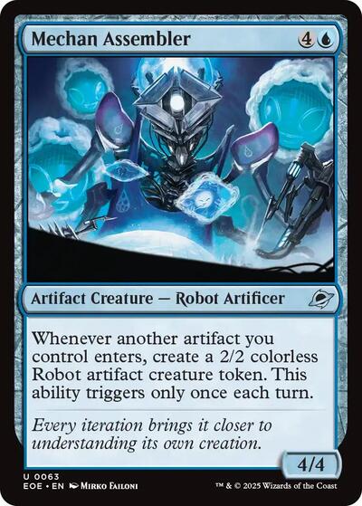 Mechan Assembler (Edge of Eternities) Near Mint Foil - Nick Nack's Full Frontal Attack