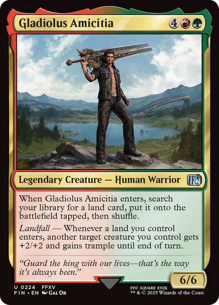 Gladiolus Amicitia