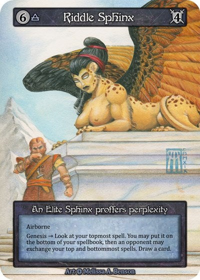 Riddle Sphinx (Alpha) Near Mint