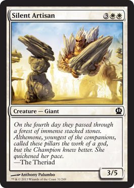 Silent Artisan (Theros) Near Mint - Nick Nack's Full Frontal Attack