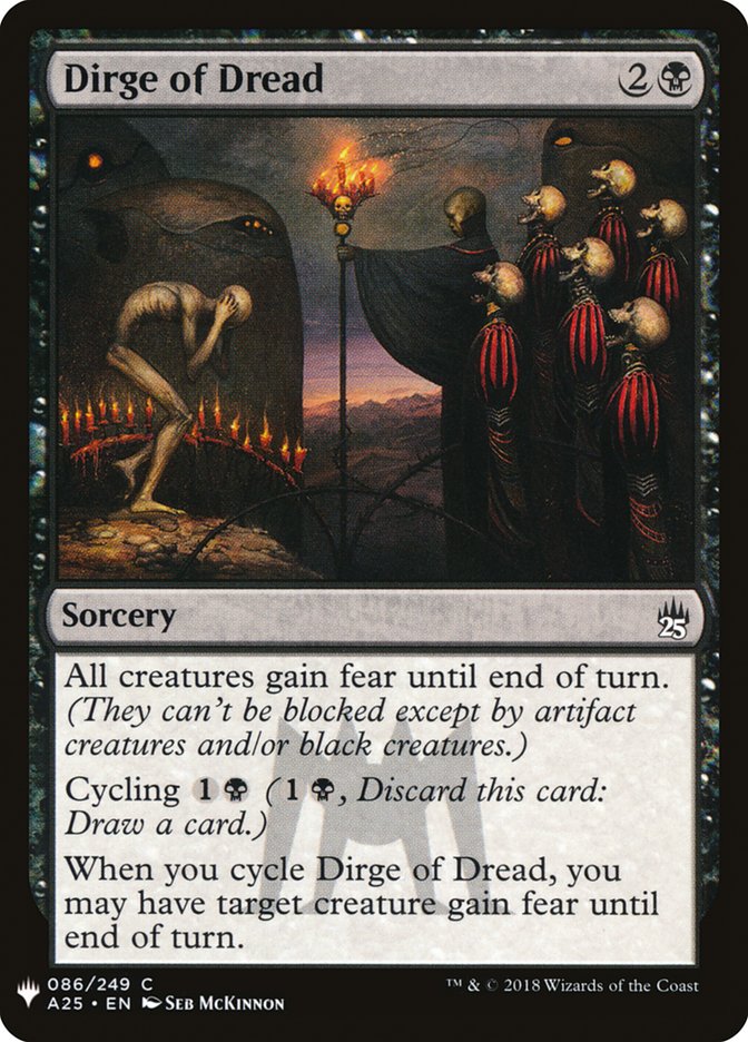 Dirge of Dread [Booster mystère] 