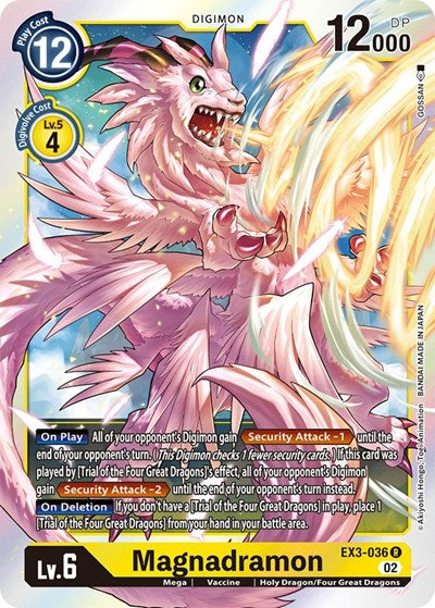 Magnadramon (Draconic Roar) Near Mint Foil