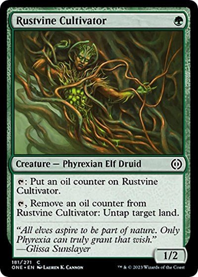 Rustvine Cultivator (Phyrexia: All Will Be One) Near Mint - Nick Nack's Full Frontal Attack