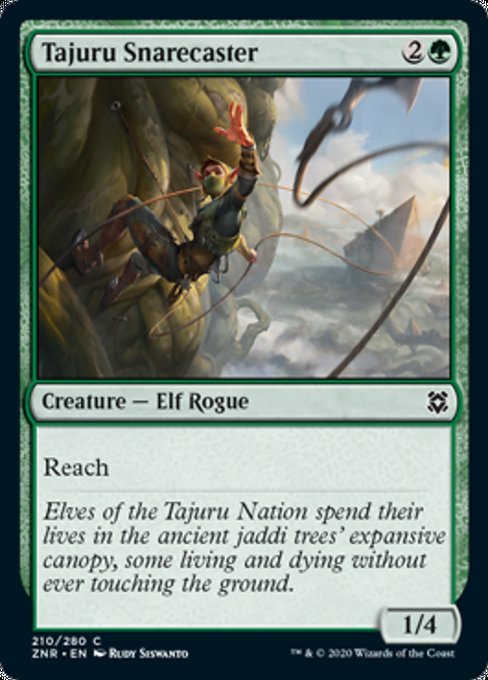 Tajuru Snarecaster (Zendikar Rising) Near Mint - Nick Nack's Full Frontal Attack