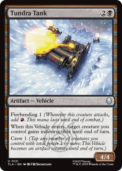 Tundra Tank (Avatar: The Last Airbender) Near Mint - Nick Nack's Full Frontal Attack