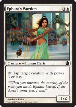 Ephara's Warden (Theros) Near Mint - Nick Nack's Full Frontal Attack