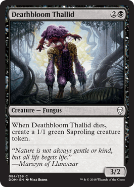 Deathbloom Thallid (Dominaria) Near Mint - Nick Nack's Full Frontal Attack