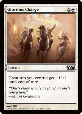 Glorious Charge (Magic 2013 Core Set) Near Mint - Nick Nack's Full Frontal Attack