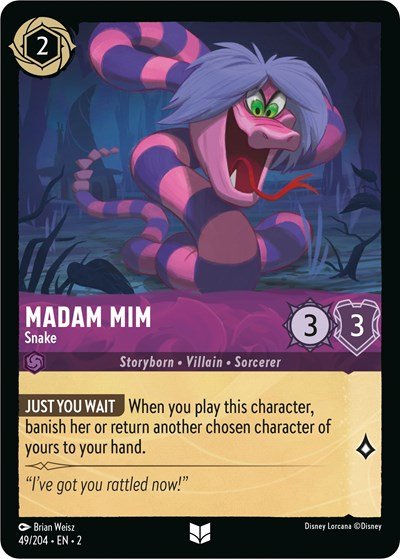 Madam Mim - Snake (Rise of the Floodborn) Near Mint - Nick Nack's Full Frontal Attack