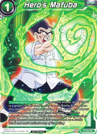 Hero's Mafuba (Power Booster: World Martial Arts Tournament) (P-155) [Cartes de promotion] 