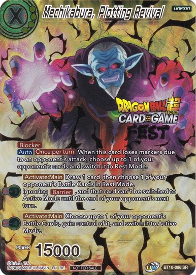 Mechikabura, Plotting Revival (Card Game Fest 2022) (BT10-096) [Tarjetas de promoción del torneo] 