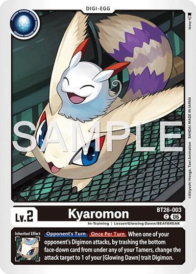 Kyaromon (Timeless Bonds) Near Mint